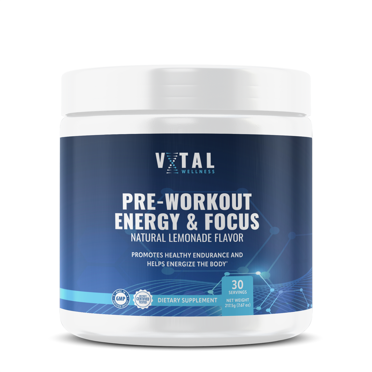 Pre-Workout Formula, Energy & Focus