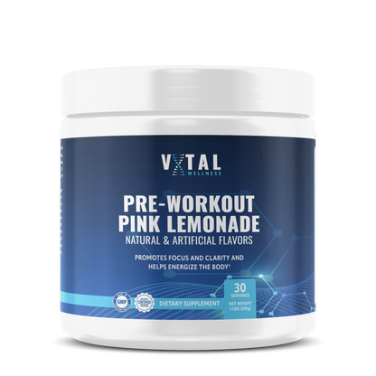 Pre-Workout Pink Lemonade